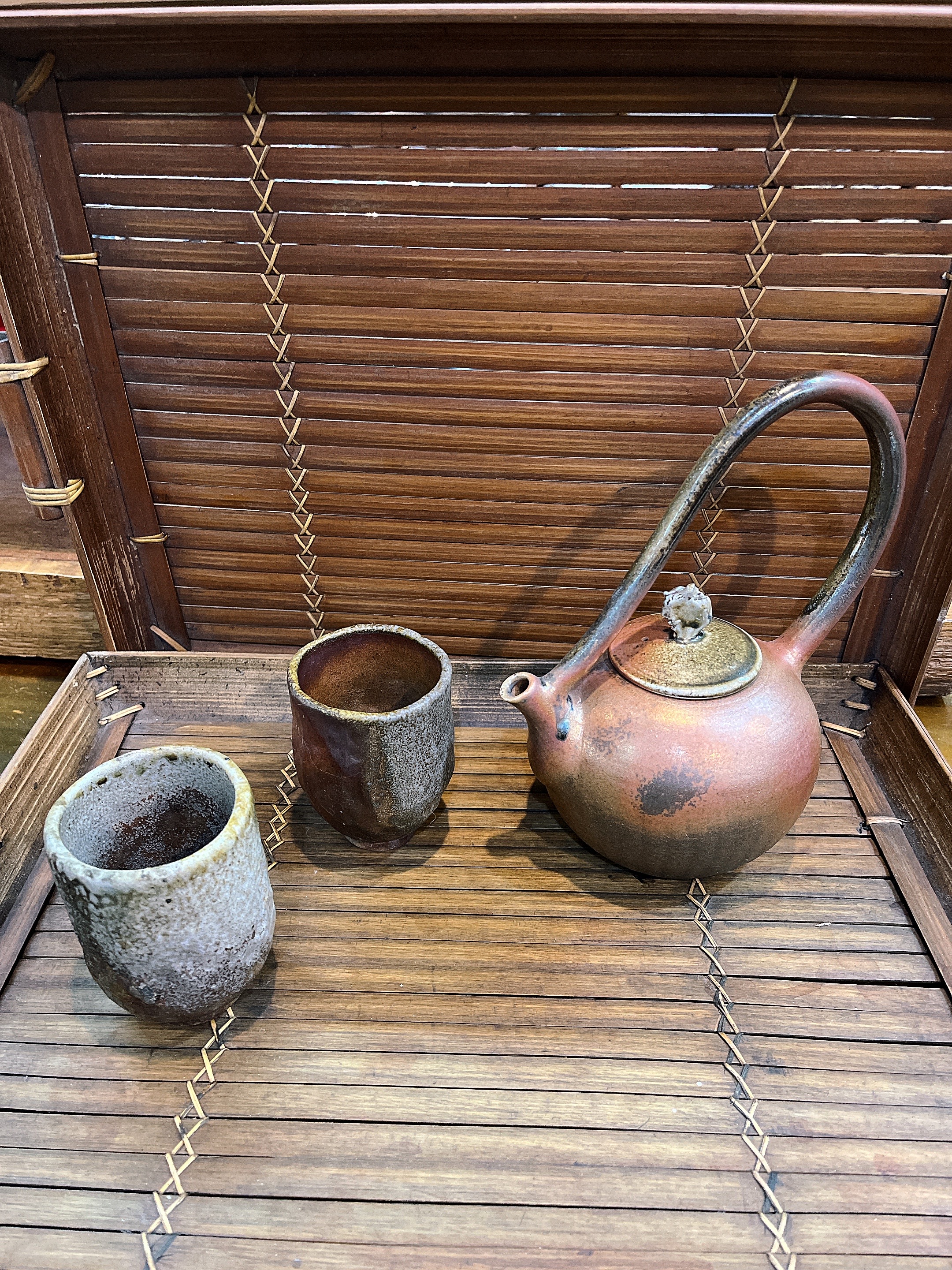 柴燒壺     