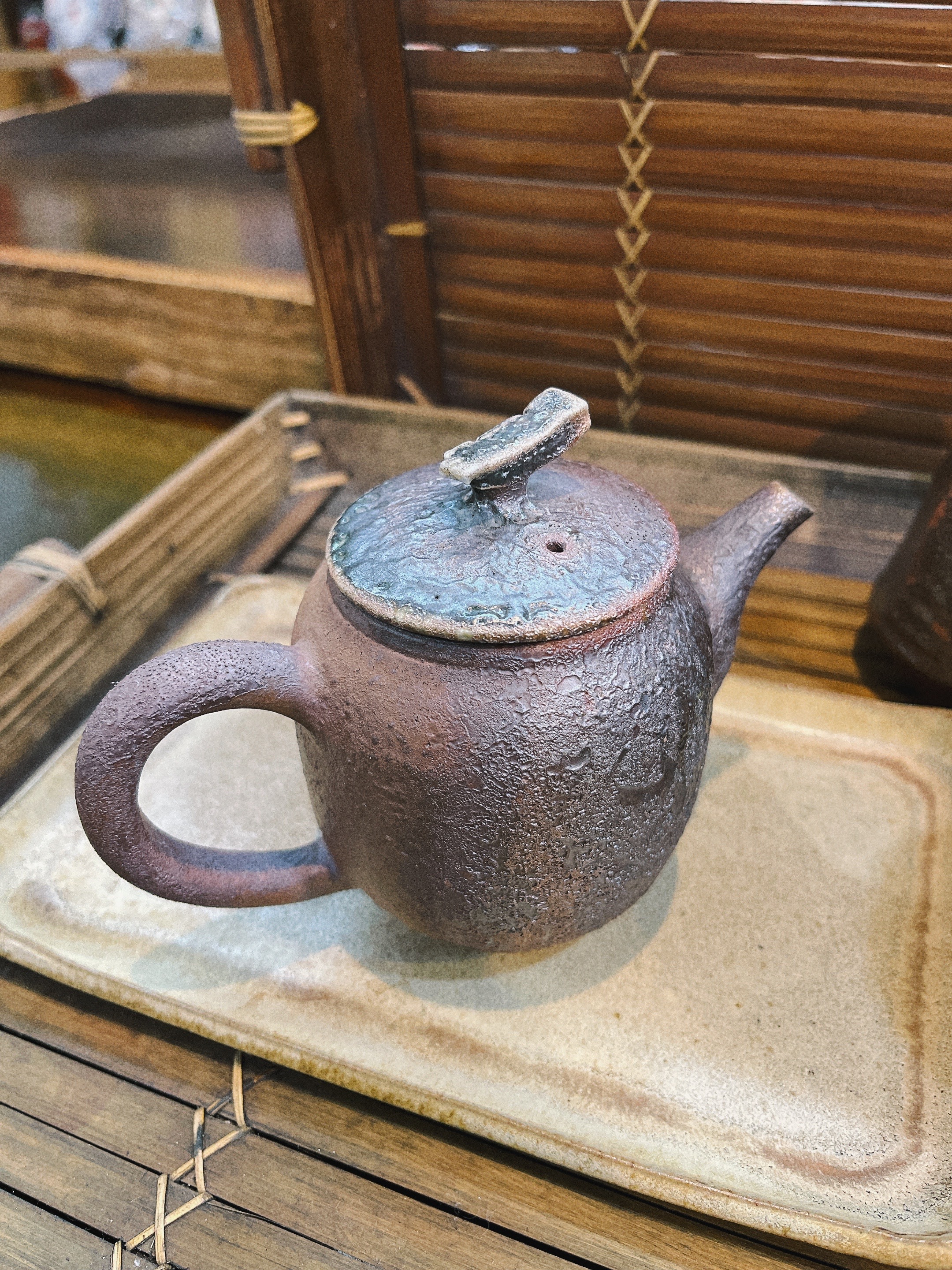 柴燒壺      